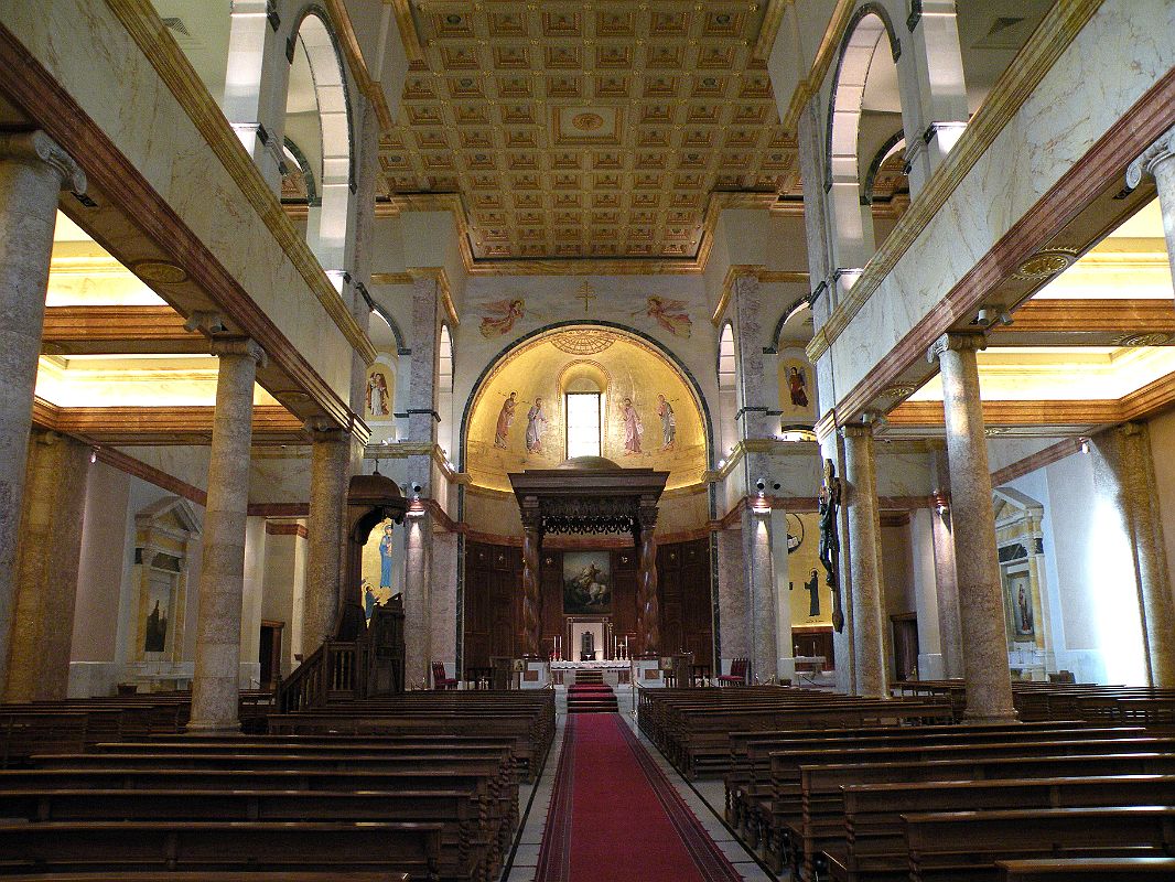 Beirut 16 Maronite Cathedral of St. George Inside 